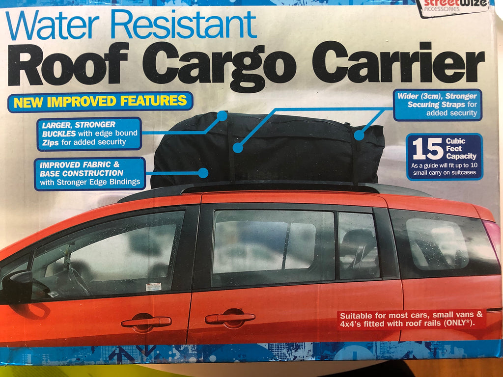 small car roof bag