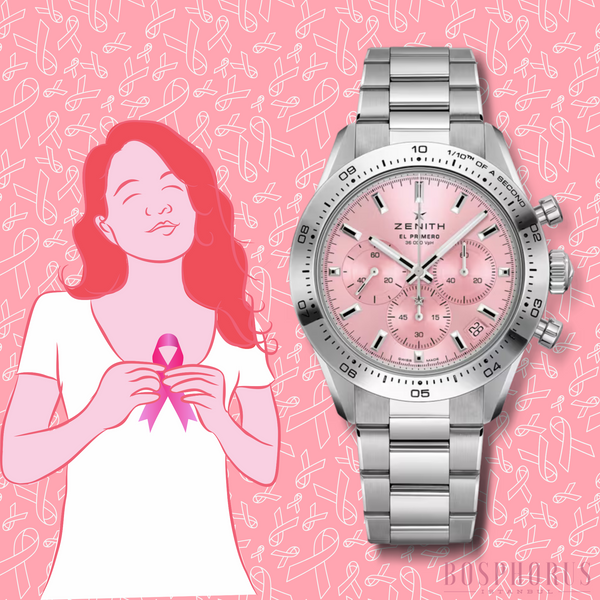 Zenith Chronomaster Sport Pink Support of Susan G. Komen