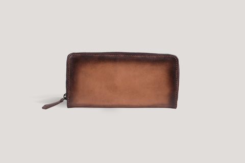 BOSPHORUS LEATHER - LONG ZIPPER WALLET