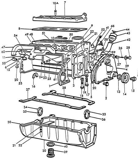 ford 2000 tractor parts diagram