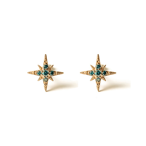 SF Fine 14K Diamond Pyramid Earrings in Gold | Lord & Taylor