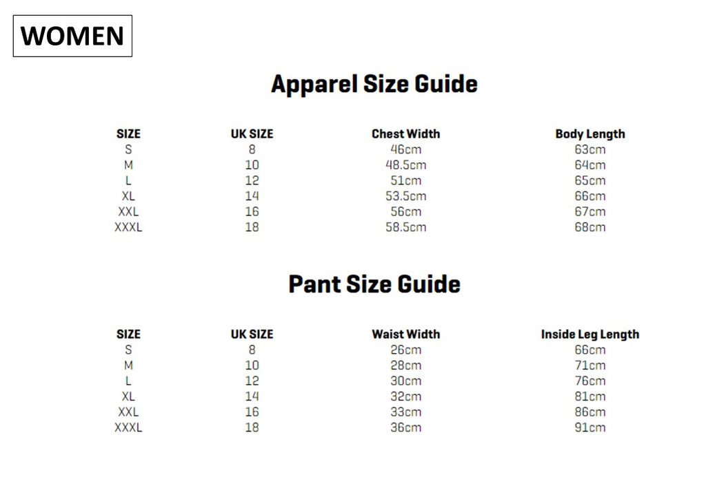 puma uk size chart