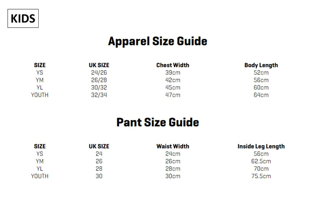 puma t shirt size chart uk