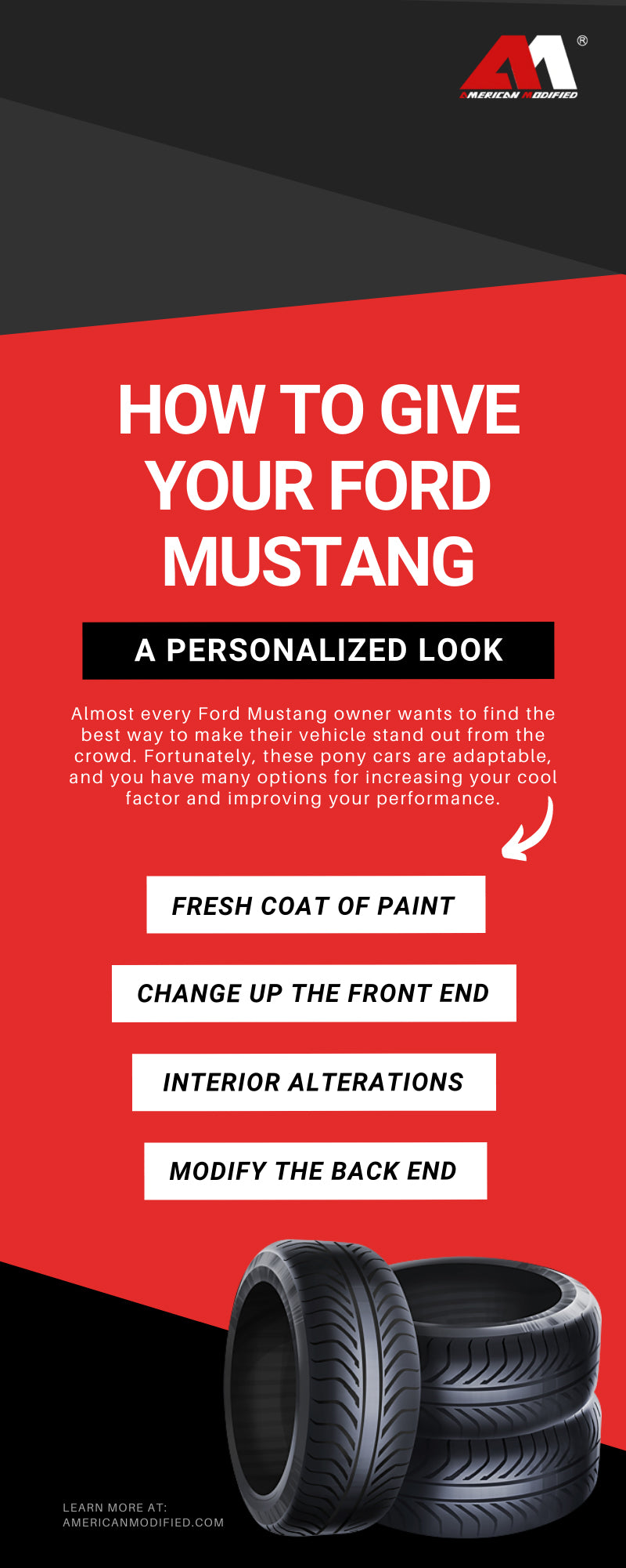 How To Give Your Ford Mustang a Personalized Look