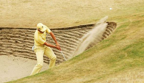 sergio garcia yellow golf outfit