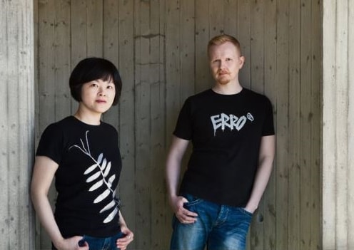Chao-Hsien Kuo and Eero Hintsanen photographed together. Norwegian Jewelry interviewed them in October 2018.