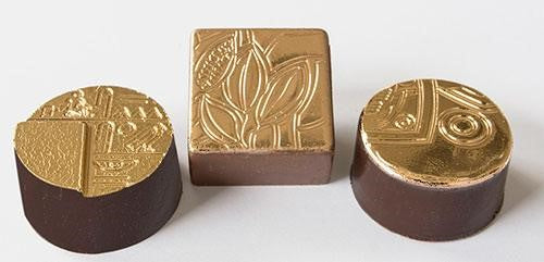 Chocolate covered with gold foil - Norwegian Jewelry Blog