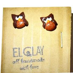 ElClay Owl by Lucie Czillingova - Story by Norwegian.Jewelry 