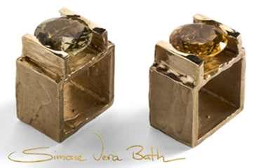 Simone Vera Bath Big Square Ring - featured in Norwegian Jewelry Interview