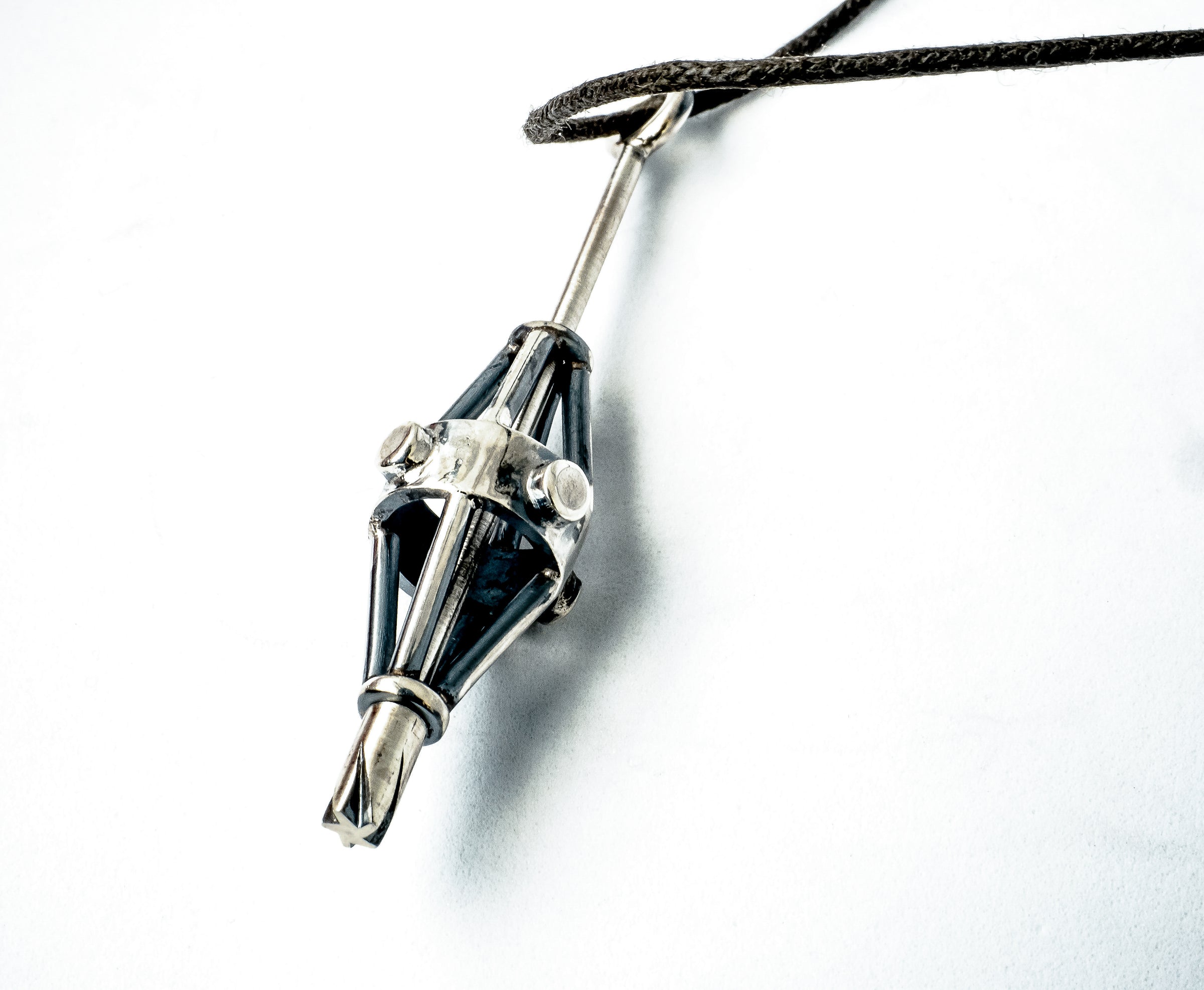 Gothic Cage Spinner Pendant | Norwegian 