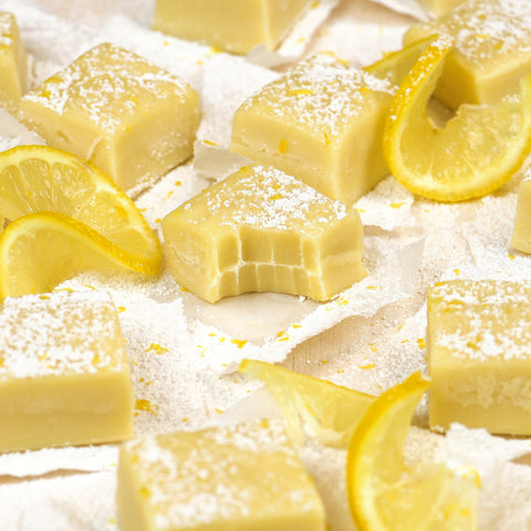 5 MINUTE LEMON FUDGE - Eat Proper Good