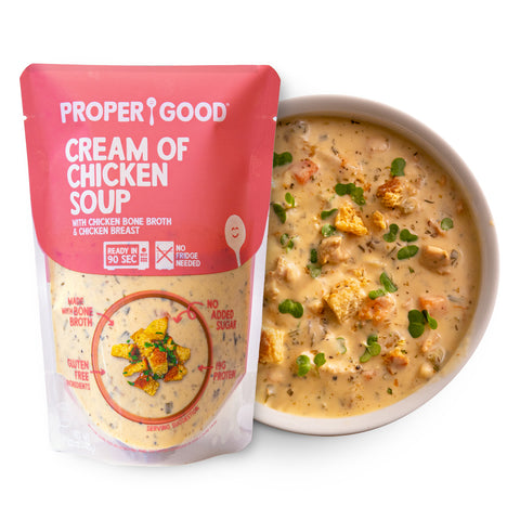 Cream of Chicken Soup - Eat Proper Good