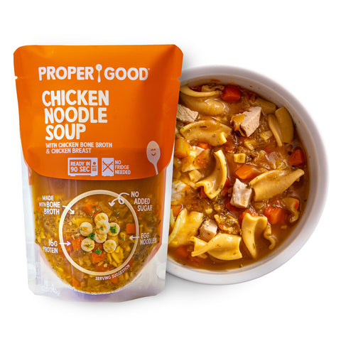 Chicken Noodle Soup - Eat Proper Good