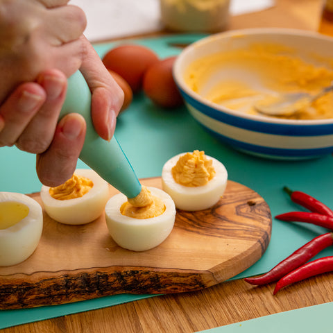 Deviled Devil Eggs - Eat Proper Good