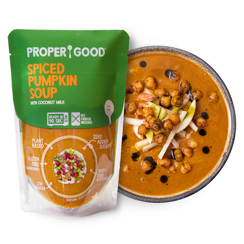 Spiced Pumpkin Soup - Eat Proper Good