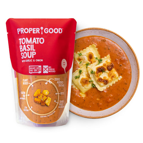 Tomato Basil Soup - Eat Proper Good
