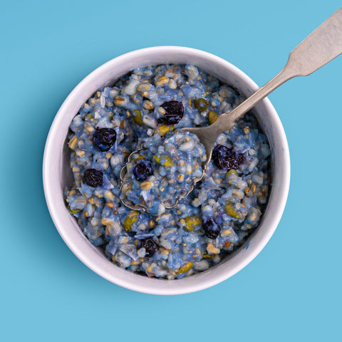 Blueberry Coconut Oatmeal - Eat Proper Good