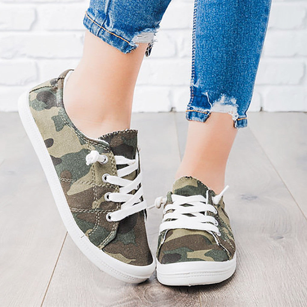 camouflage casual shoes