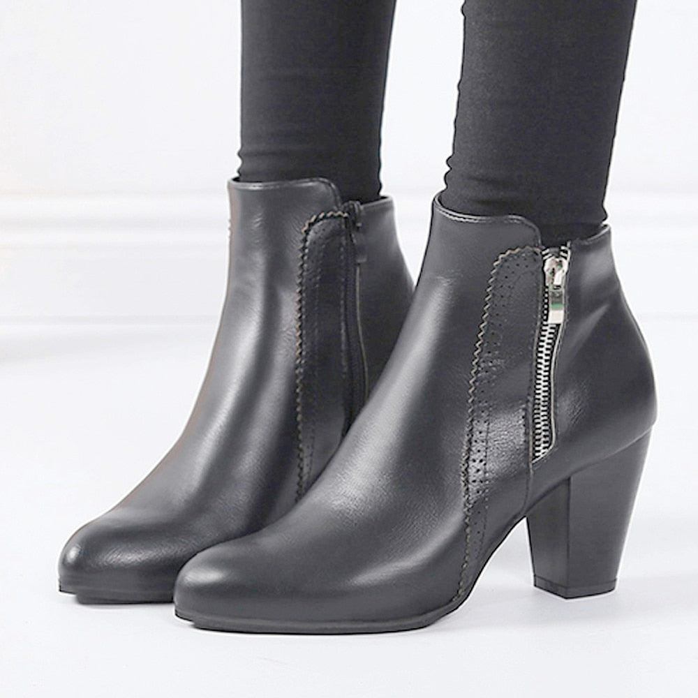 short black chelsea boots