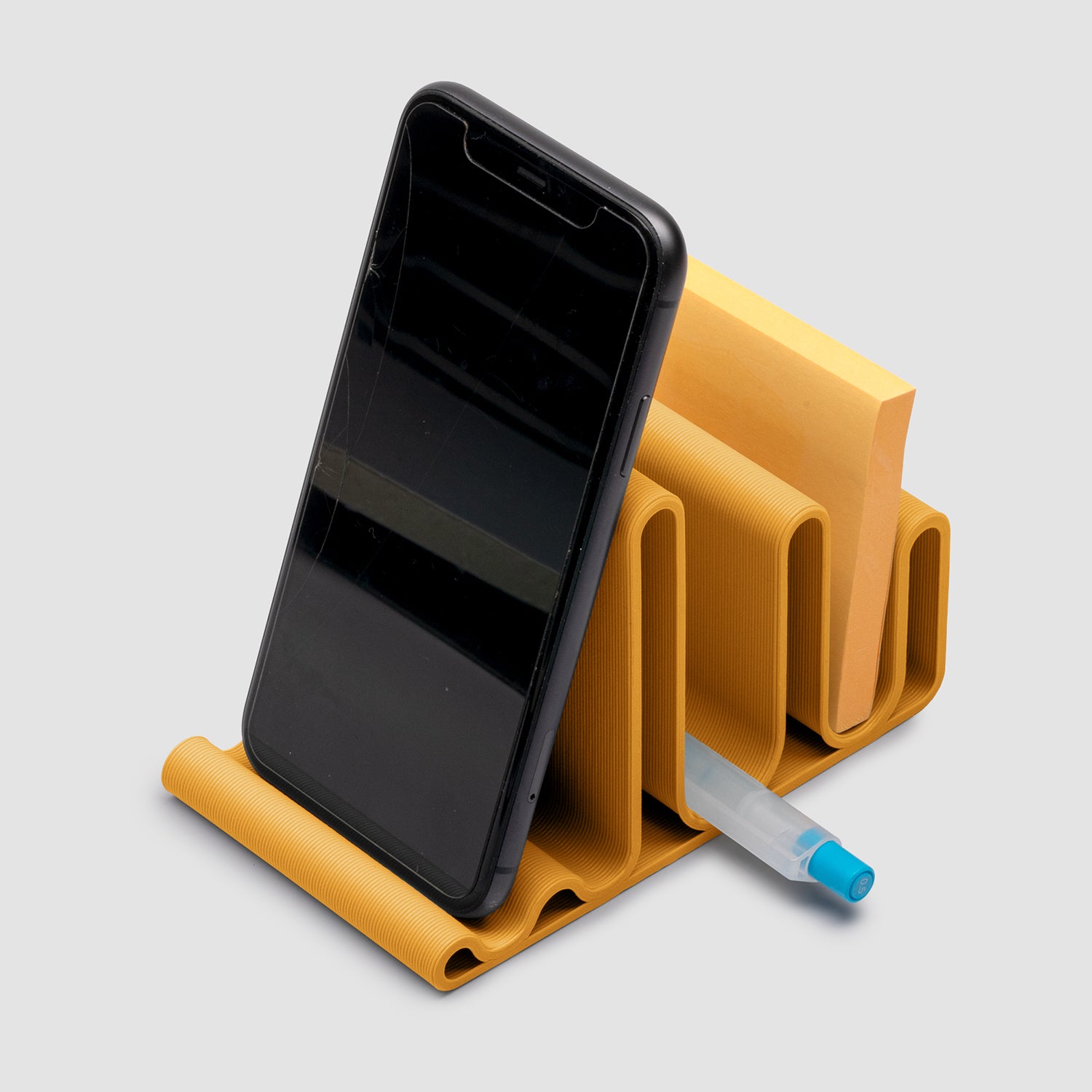 Gather MagSafe Phone Stand (Black/Walnut)