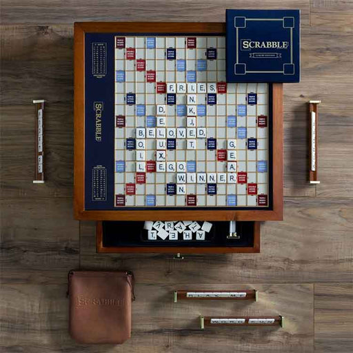Game Company Men's Scrabble Deluxe Travel Edition 0fd6