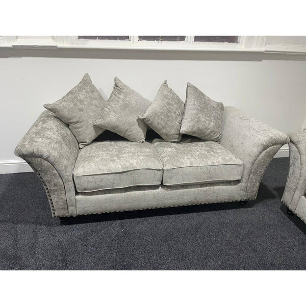 Shannon Corner Sofa, Luxe Model in Grey - RJF Furnishings UK