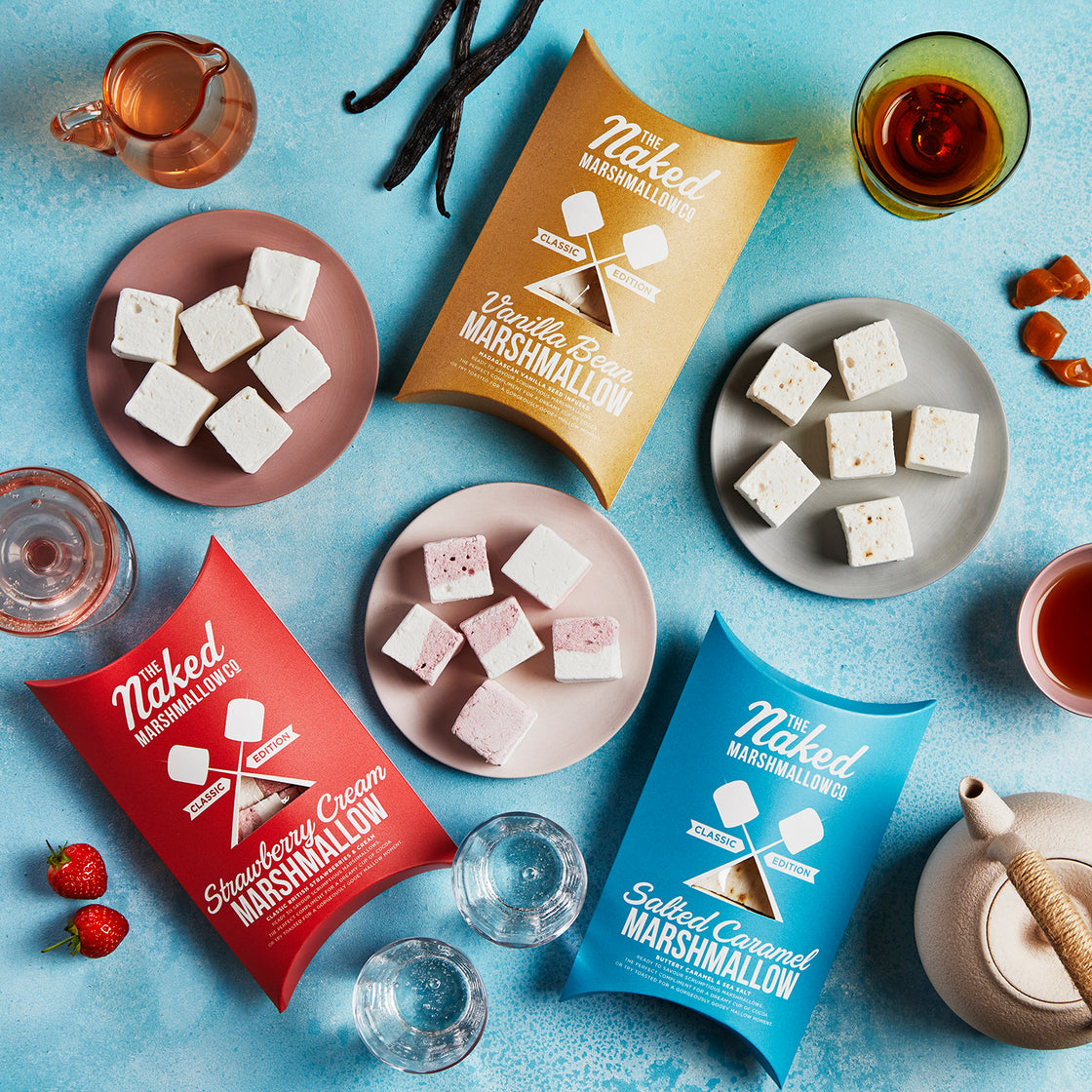 Any 3 Classic Edition Gourmet Marshmallows The Naked Marshmallow Co