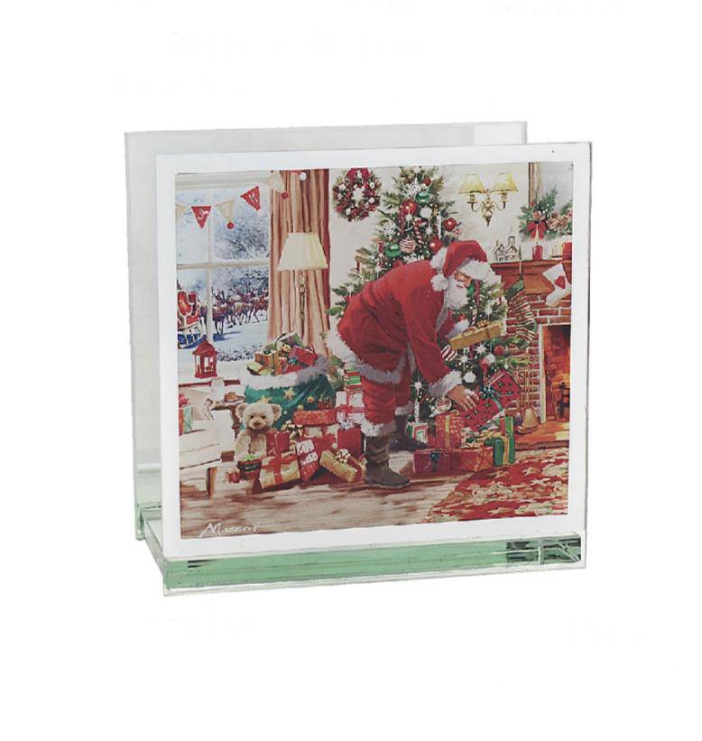 Santa Tea Light Holder - Giftworks