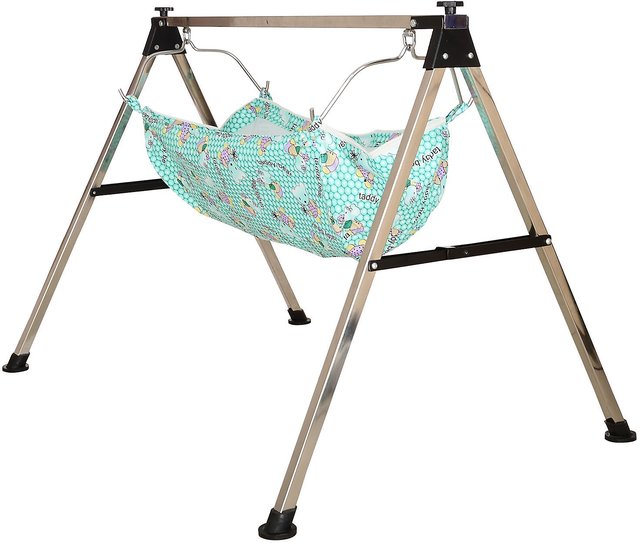 baby cradle and swing