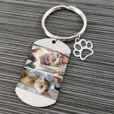 Personalized Pet / Other Name Key Tag / Key Chain 20mm X 50mm 