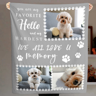 Dog Mom Collage Gift Blanket, Customized Mother's Day Gifts For Dog Moms,  Happy Mother's Day Dog Mom - Best Personalized Gifts For Everyone