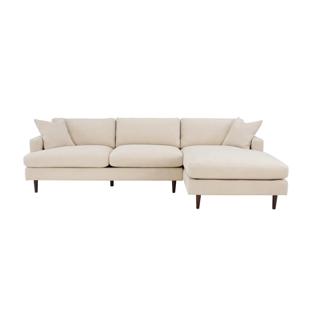 Martha Sectional Sofa Beach Alabaster