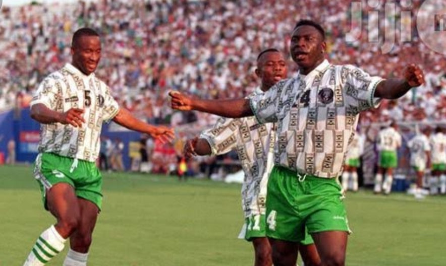 nigeria 1994 world cup jersey