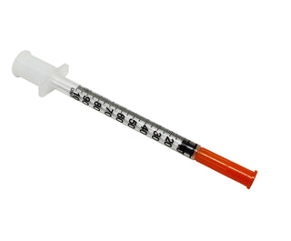 BBraun: Orange 25G 16mm (⅝ inch) needle