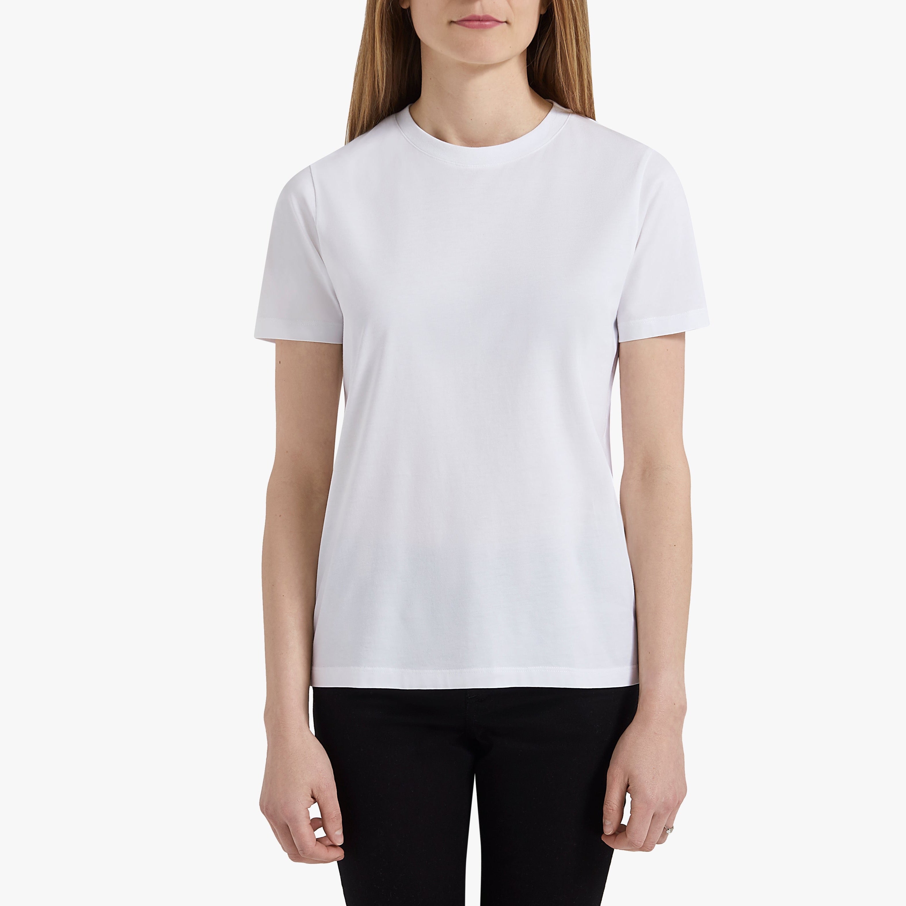 Supima Cotton T-Shirt Womens Sky