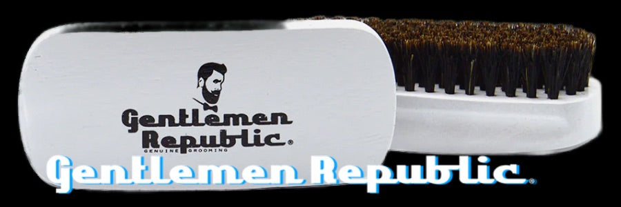 Gentlemen Republic's premium beard brush for professional grooming