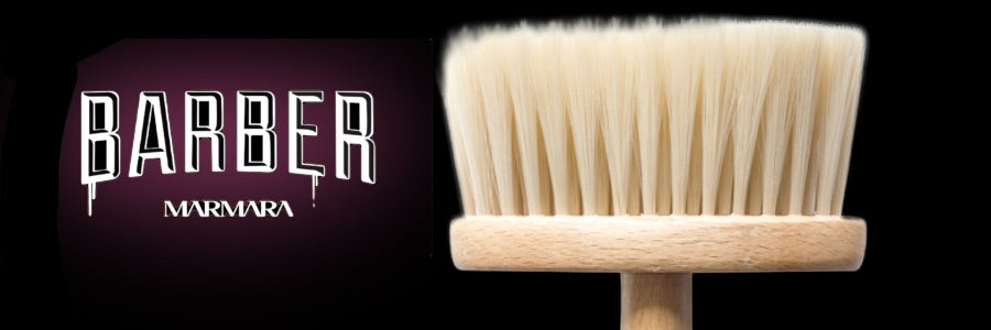 Barber Marmara Handmade Neck Duster for professional grooming.