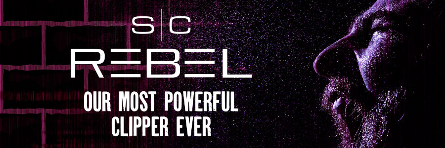 REBEL Professional Super-Torque Modular Cordless Hair Clipper - Powerful, Precise, Customizable