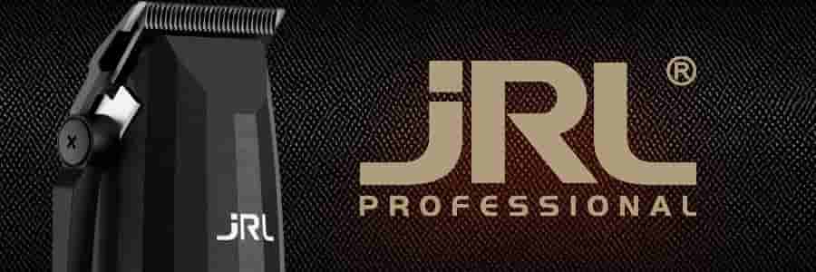 "JRL ONYX Professional Cordless Hair Clipper with sleek onyx black finish and multiple attachment combs."