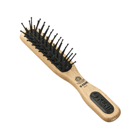 L3VEL3 Wooden Round Brush Set 2pk - Barber Salon Supply