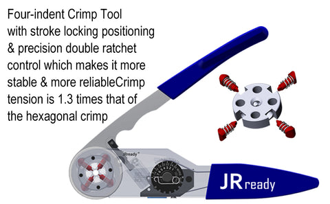 JRready K13-1 Positioner for Coax Crimp Tool AS22520/2-01 Crimp