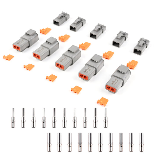 JRready ST6335 DTP Connector Kit, 2 Pin, 4 Pin Waterproof Electrical C –  JRDTOOLS