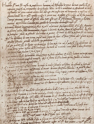 Leonardo da Vinchi's resume