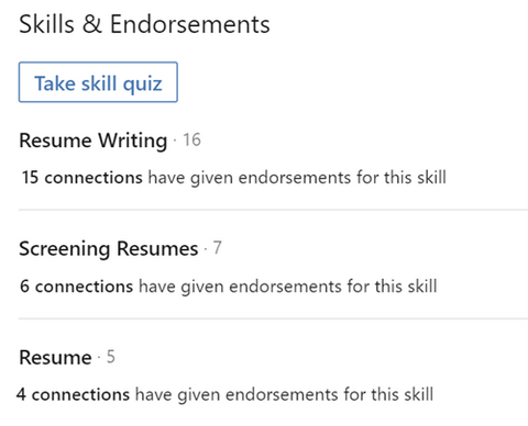 How to get your skills endorsed on LinkedIn?