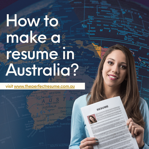 How do you make a resume in Australia?