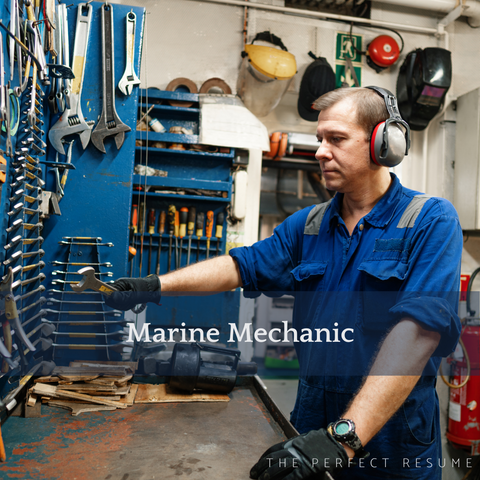 The Perfect Marine Mechanic Resume Writing Tips