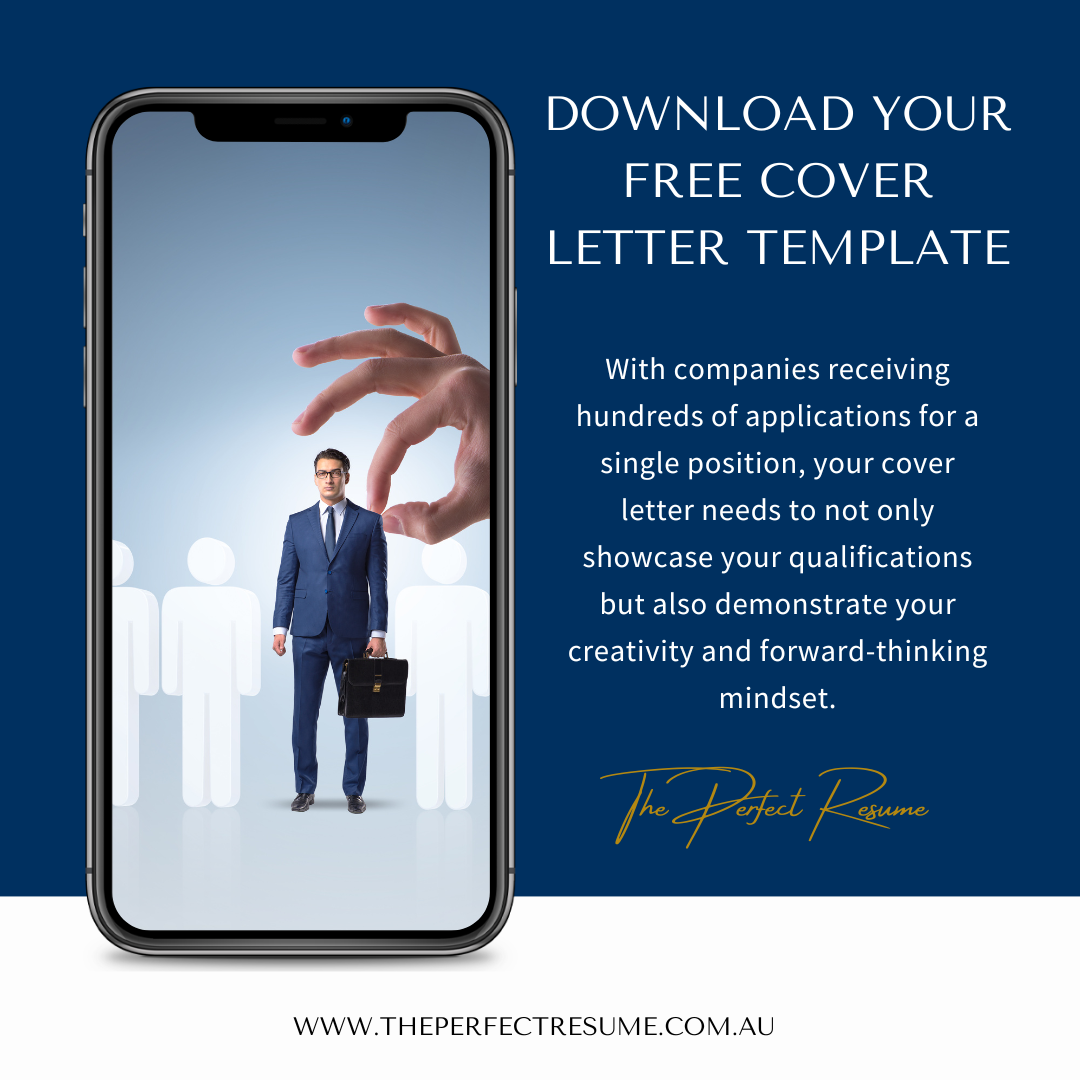 Download your free innovative and contemporary cover letter template