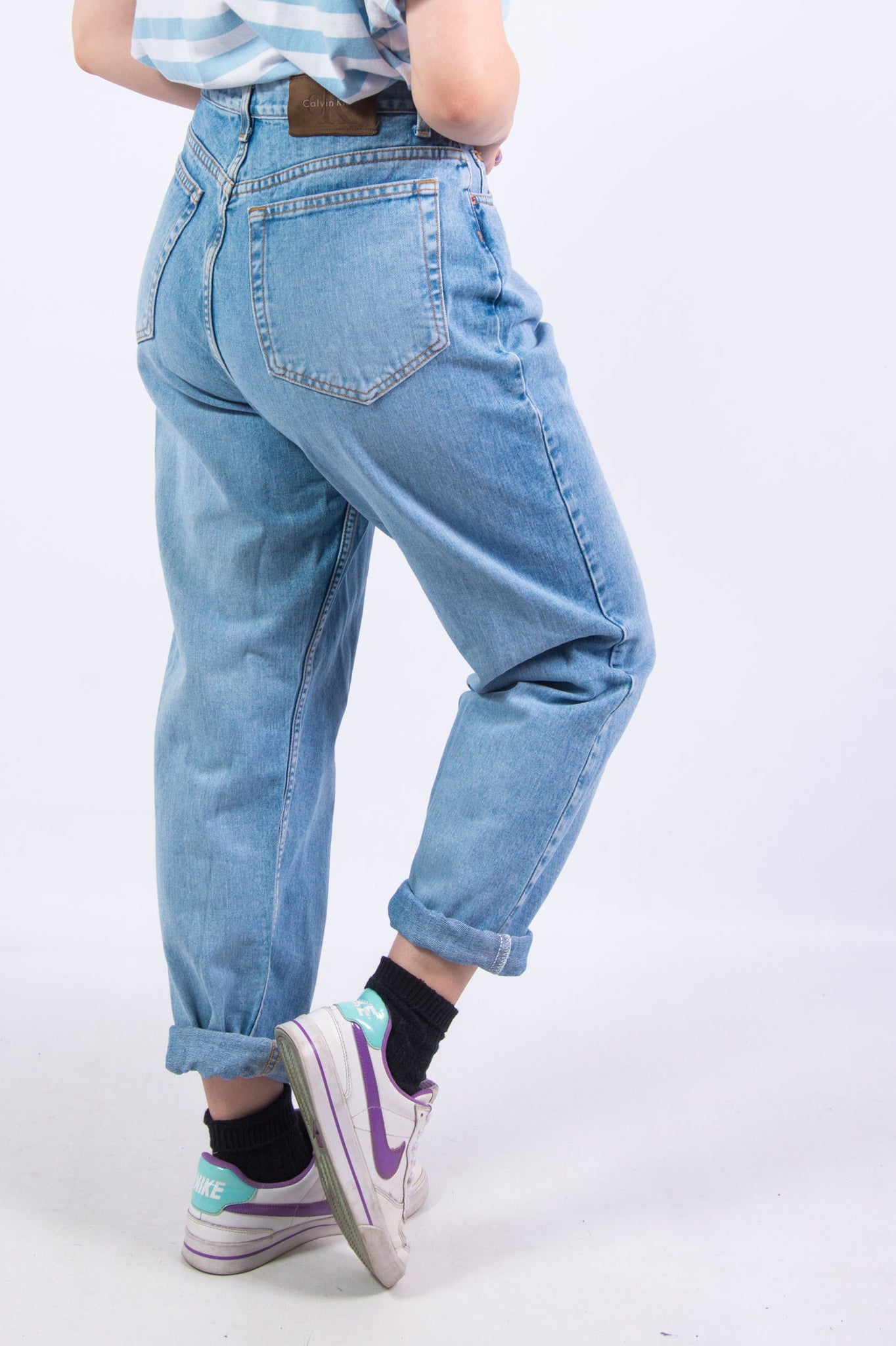 vintage calvin klein mom jeans