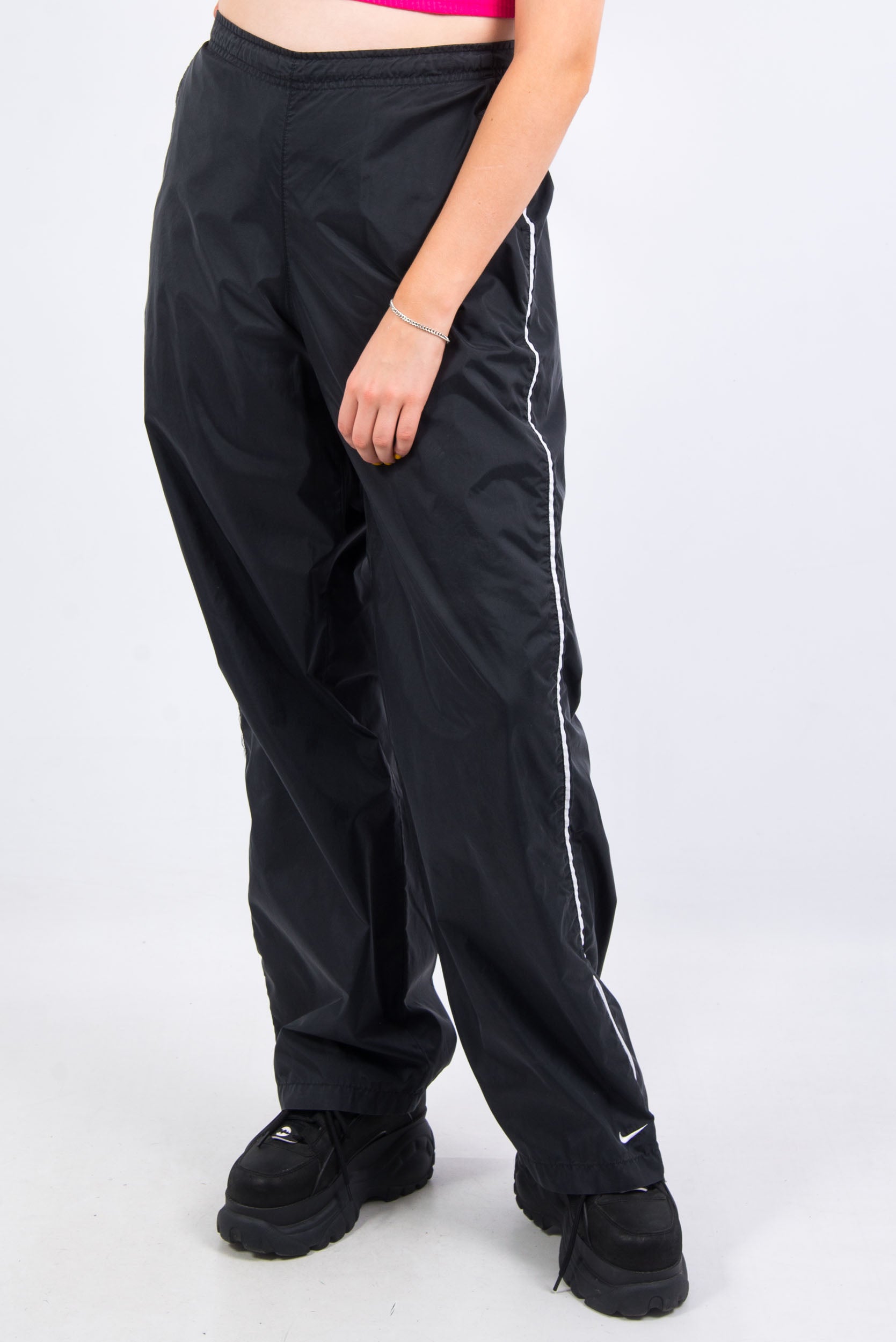 nike shell tracksuit bottoms