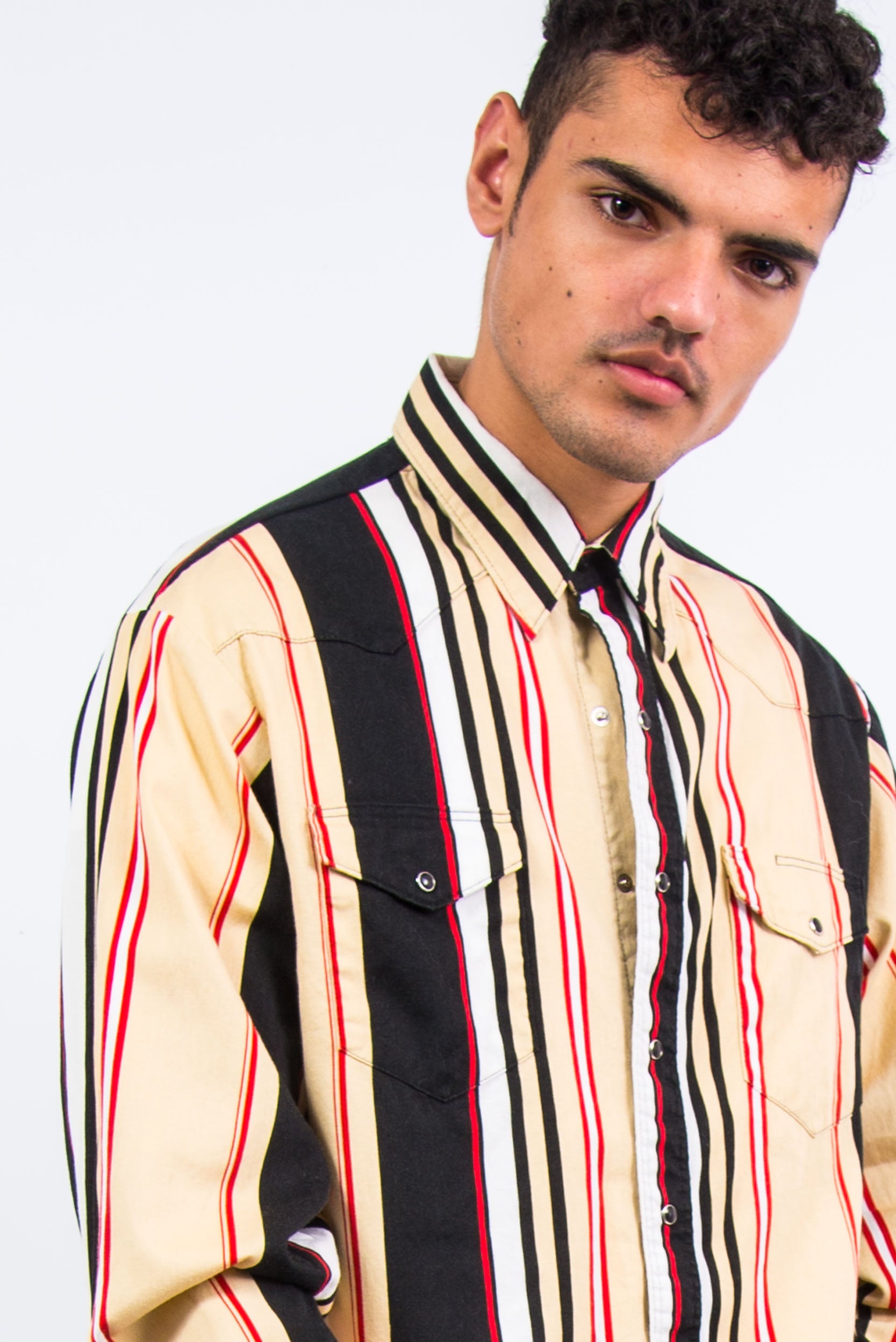 Vintage Wrangler Striped Western Shirt – The Vintage Scene